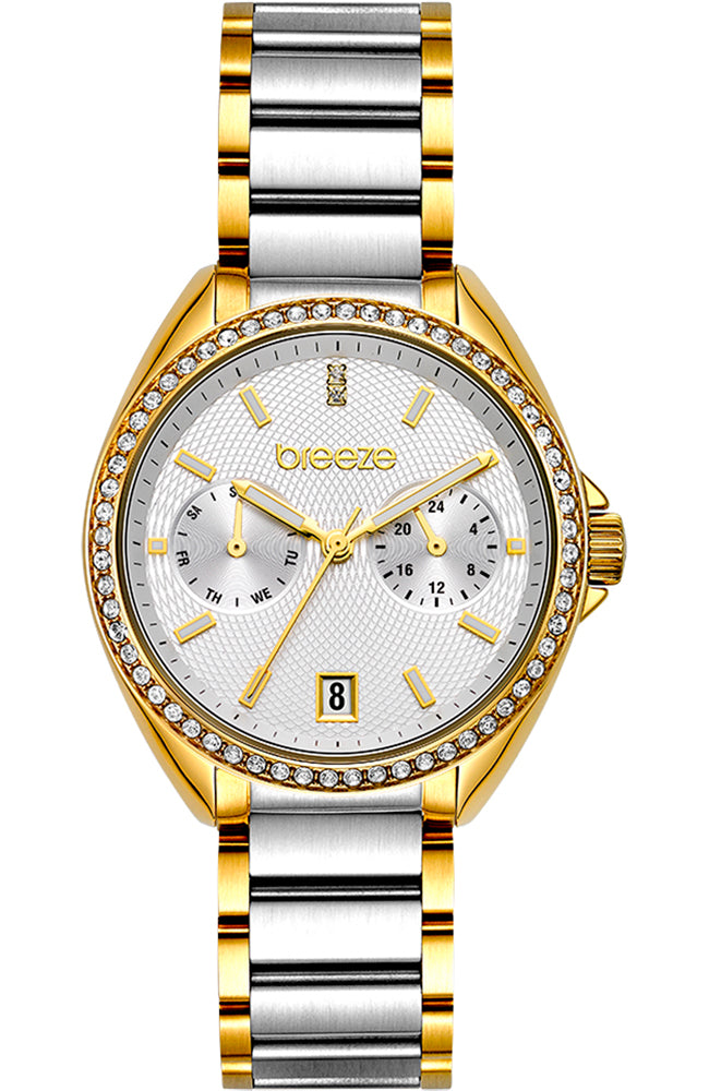 BREEZE Royalisse Two Tone Stainless Steel Bracelet 712161.2