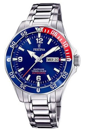 FESTINA Automatic Stainless Steel Bracelet F20478/2