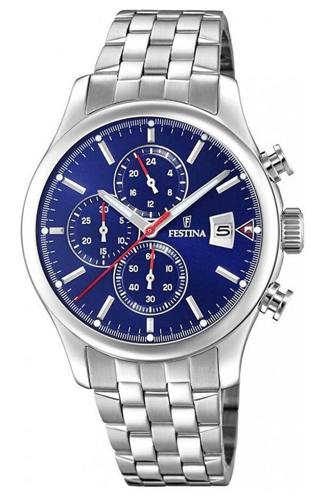 FESTINA Chronograph Stainless Steel Bracelet F20374/2