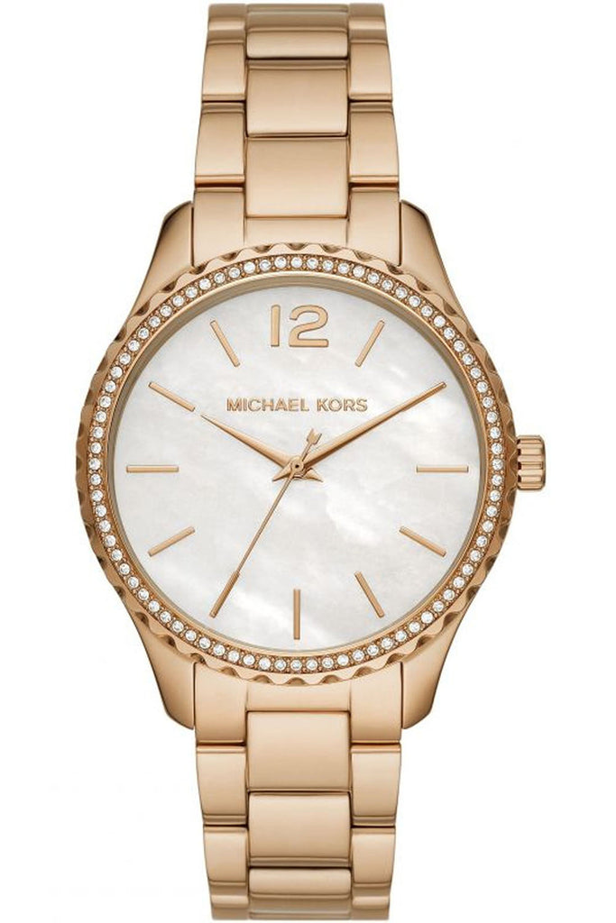 Michael Kors Layton Rose Gold Stainless Steel Bracelet MK6870