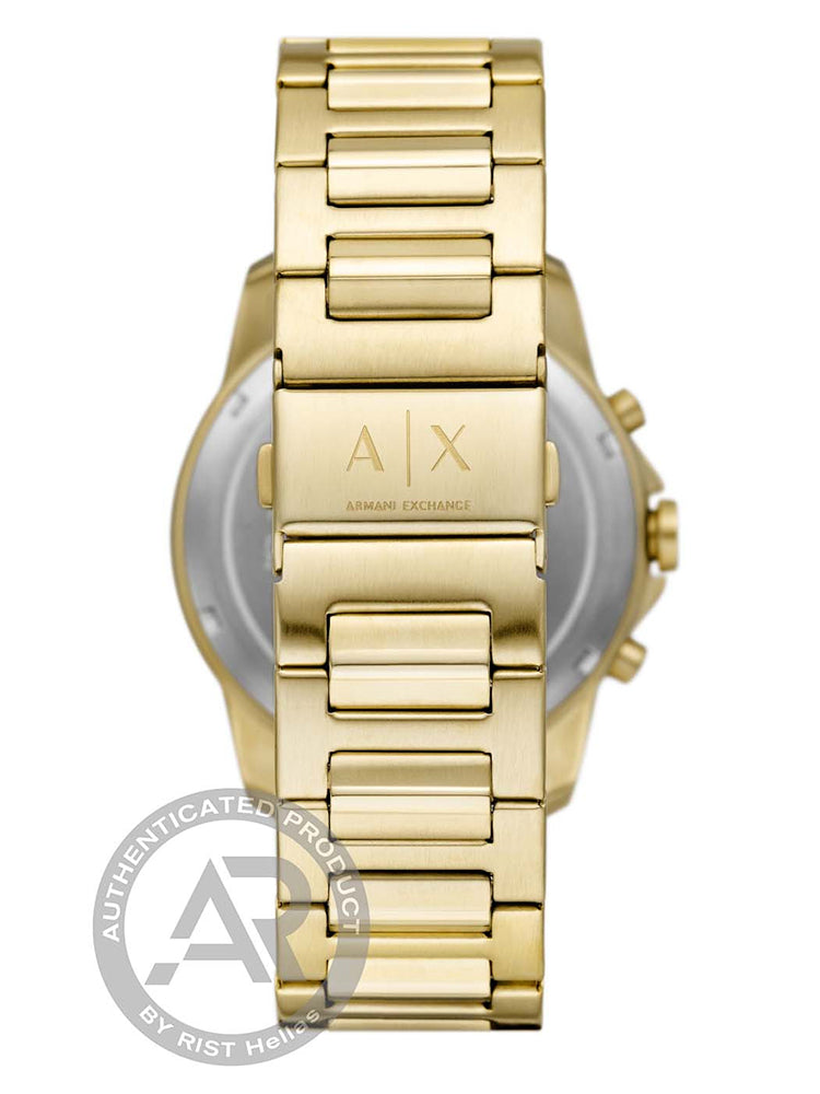 Armani Exchange Chronograph Gold Stainless Steel Bracelet AX1746 –  Κοσμηματοπωλείο Ρουμπίνι