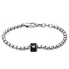 Emporio Armani Essential ΑΝΔΡΙΚΟ ΒΡΑΧΙΟΛΙ ΑΠΟ ΑΝΟΞΕΙΔΩΤΟ ΑΤΣΑΛΙ EGS2911040
