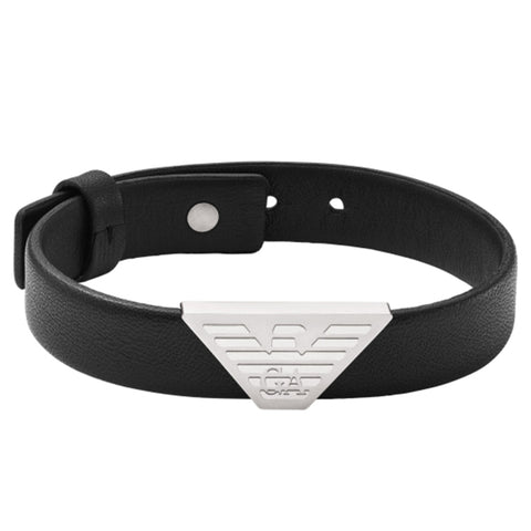 Emporio Armani Iconic Trend ΑΝΔΡΙΚΟ ΒΡΑΧΙΟΛΙ ΑΠΟ ΑΝΟΞΕΙΔΩΤΟ ΑΤΣΑΛΙ EGS3036040