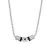 Emporio Armani Key Basic ΑΝΔΡΙΚΟ ΚΟΛΙΕ ΑΠΟ ΑΝΟΞΕΙΔΩΤΟ ΑΤΣΑΛΙ EGS2998040
