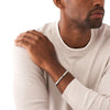 Emporio Armani Key Basic ΑΝΔΡΙΚΟ ΒΡΑΧΙΟΛΙ ΑΠΟ ΑΝΟΞΕΙΔΩΤΟ ΑΤΣΑΛΙ EGS3039040