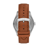 ARMANI EXCHANGE Fitz Brown Leather Strap AX2808