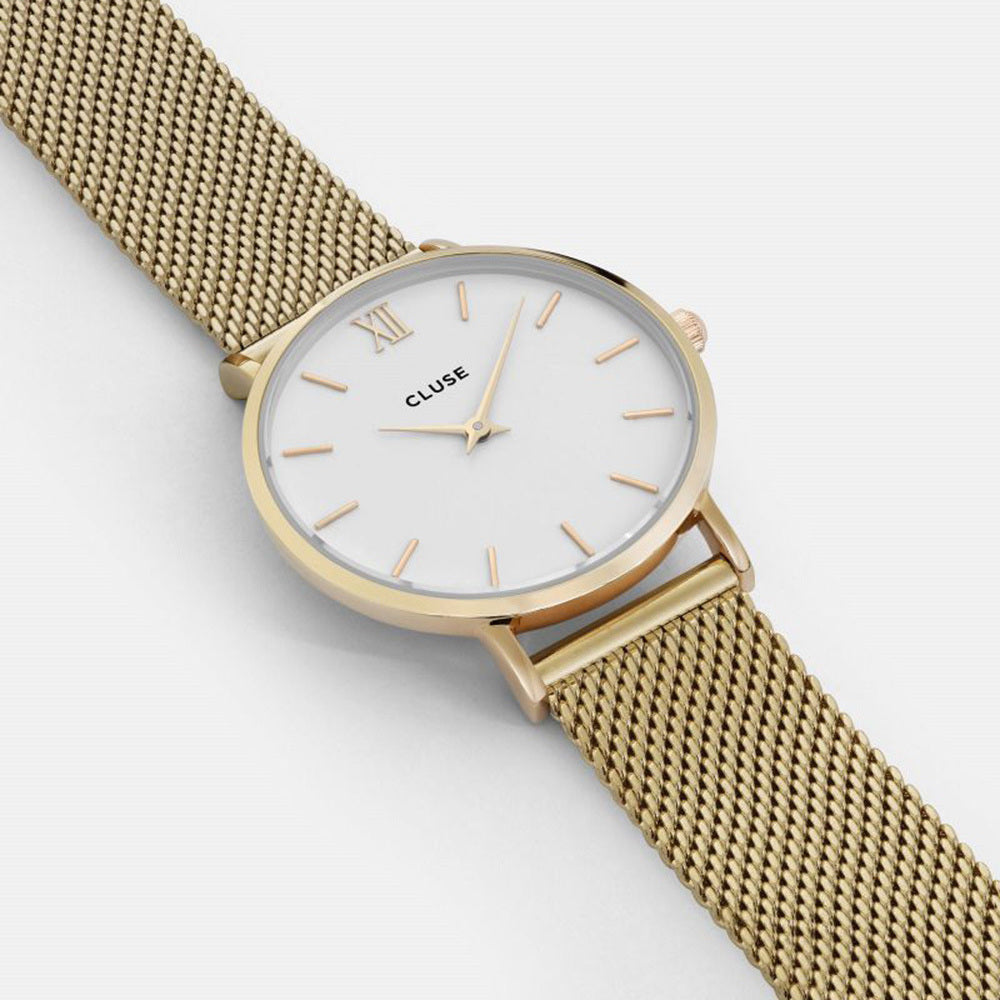 Cluse MINUIT MESH Gold Stainless steel Bracelet CW0101203007