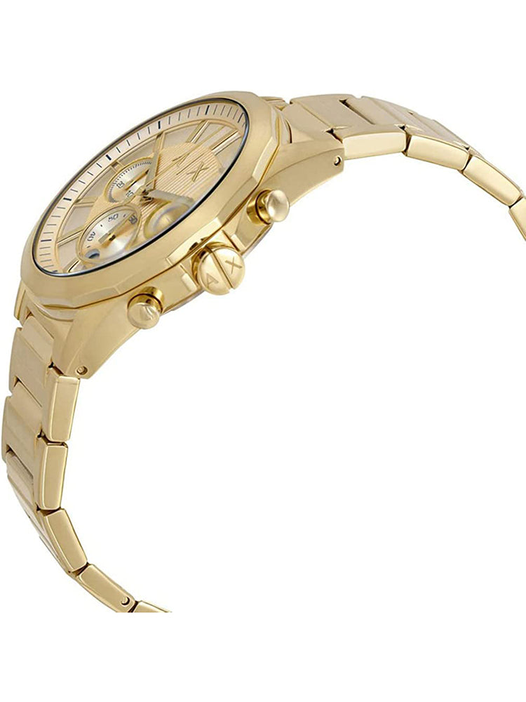 ARMANI EXCHANGE Drexler Chronograph Gold Stainless Steel Bracelet AX2602