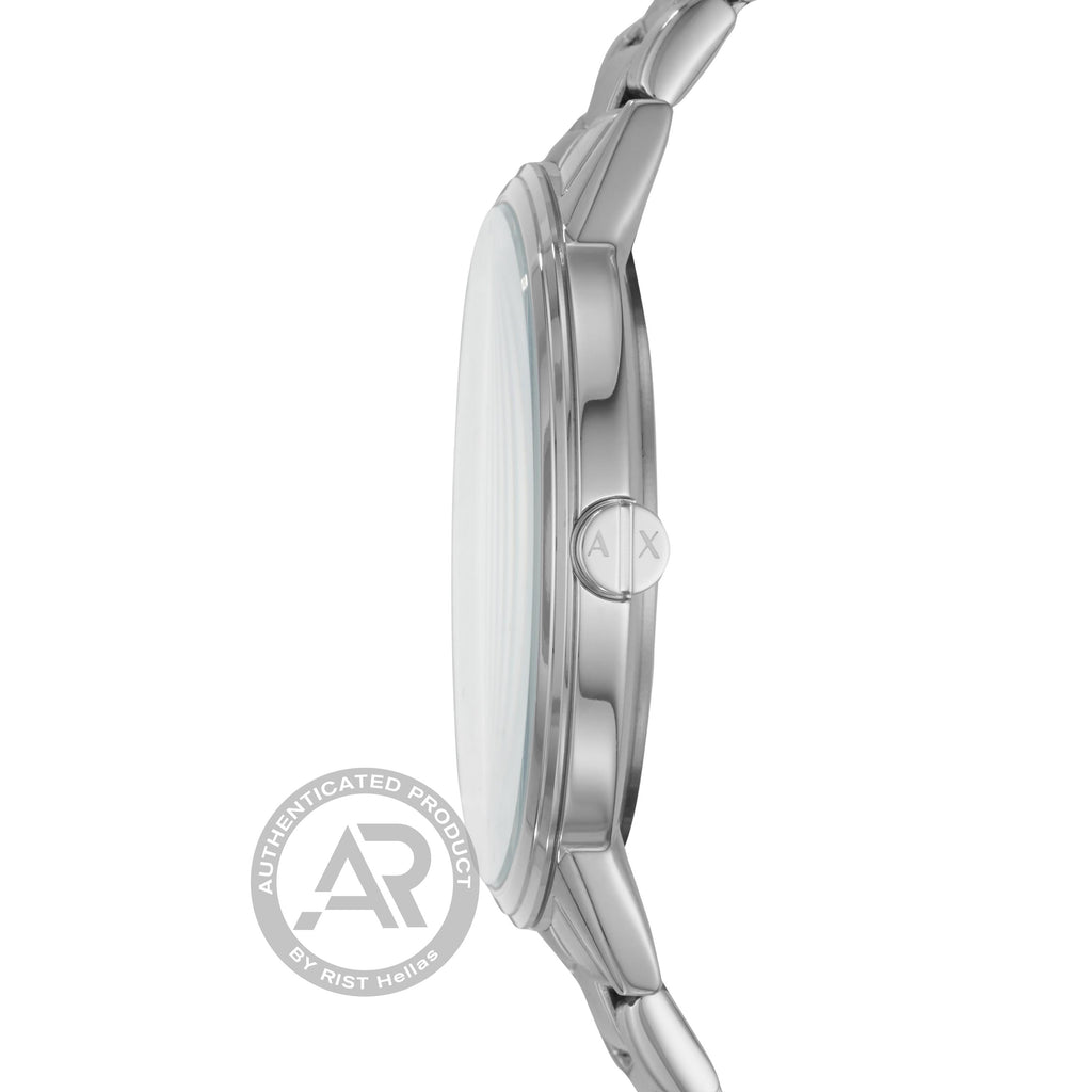ARMANI EXCHANGE Silver Stainless Steel Bracelet AX2700