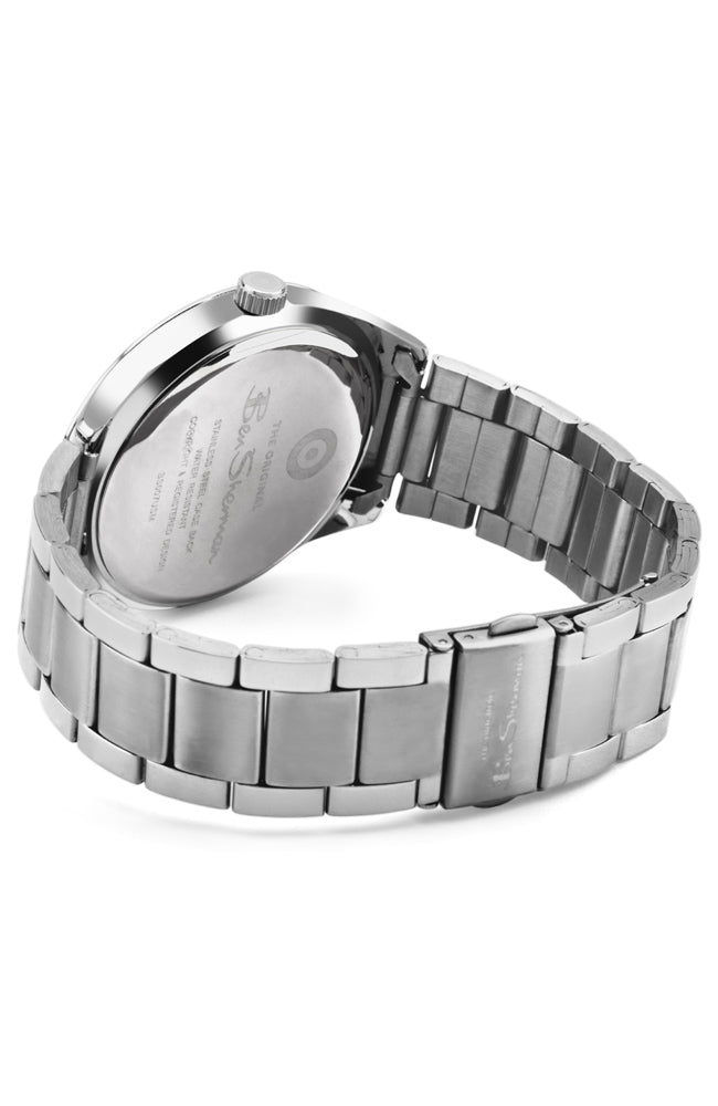 BEN SHERMAN Silver Stainless Steel Bracelet BS007USM