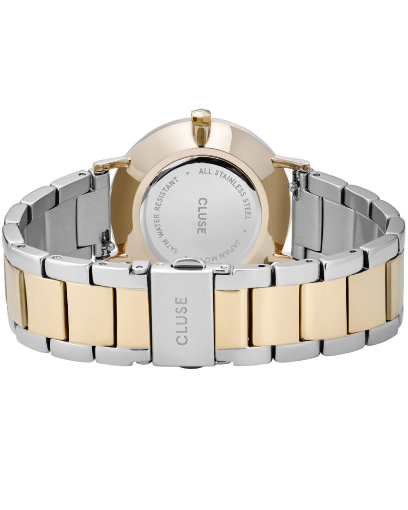 Cluse MINUIT 3-Link Gold Silver Stainless Steel Bracelet CW0101203028