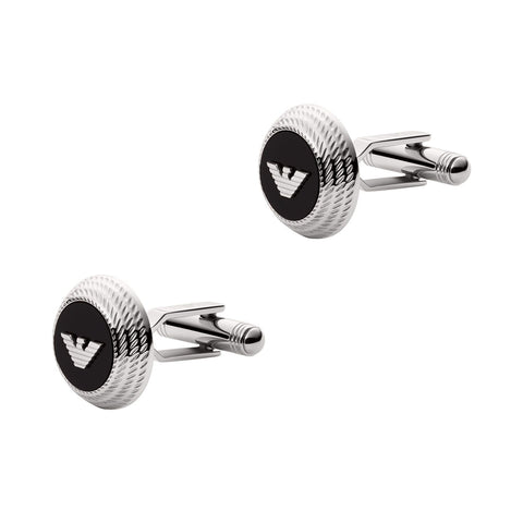 Emporio Armani Logo Essential ΑΝΔΡΙΚΟ ΒΡΑΧΙΟΛΙ ΑΠΟ ΑΝΟΞΕΙΔΩΤΟ ΑΤΣΑΛΙ ΚΑΙ ΔΕΡΜΑ EGS2995040