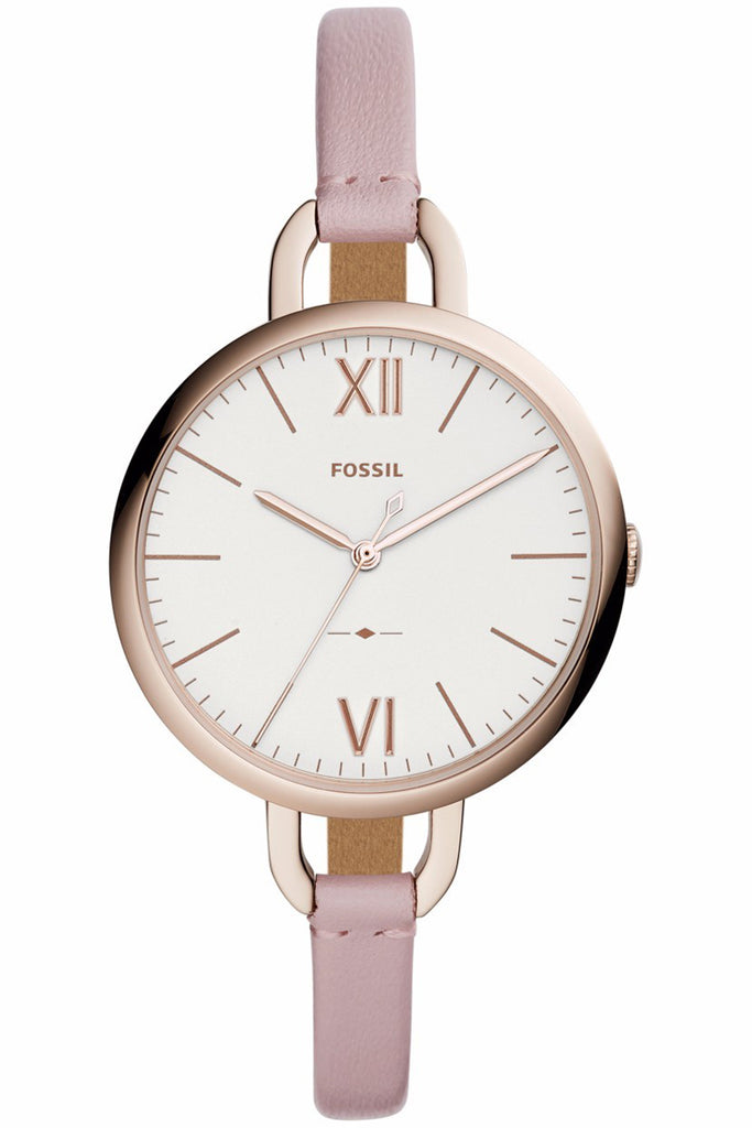 Fossil Annette Pink Leather Strap ES4356