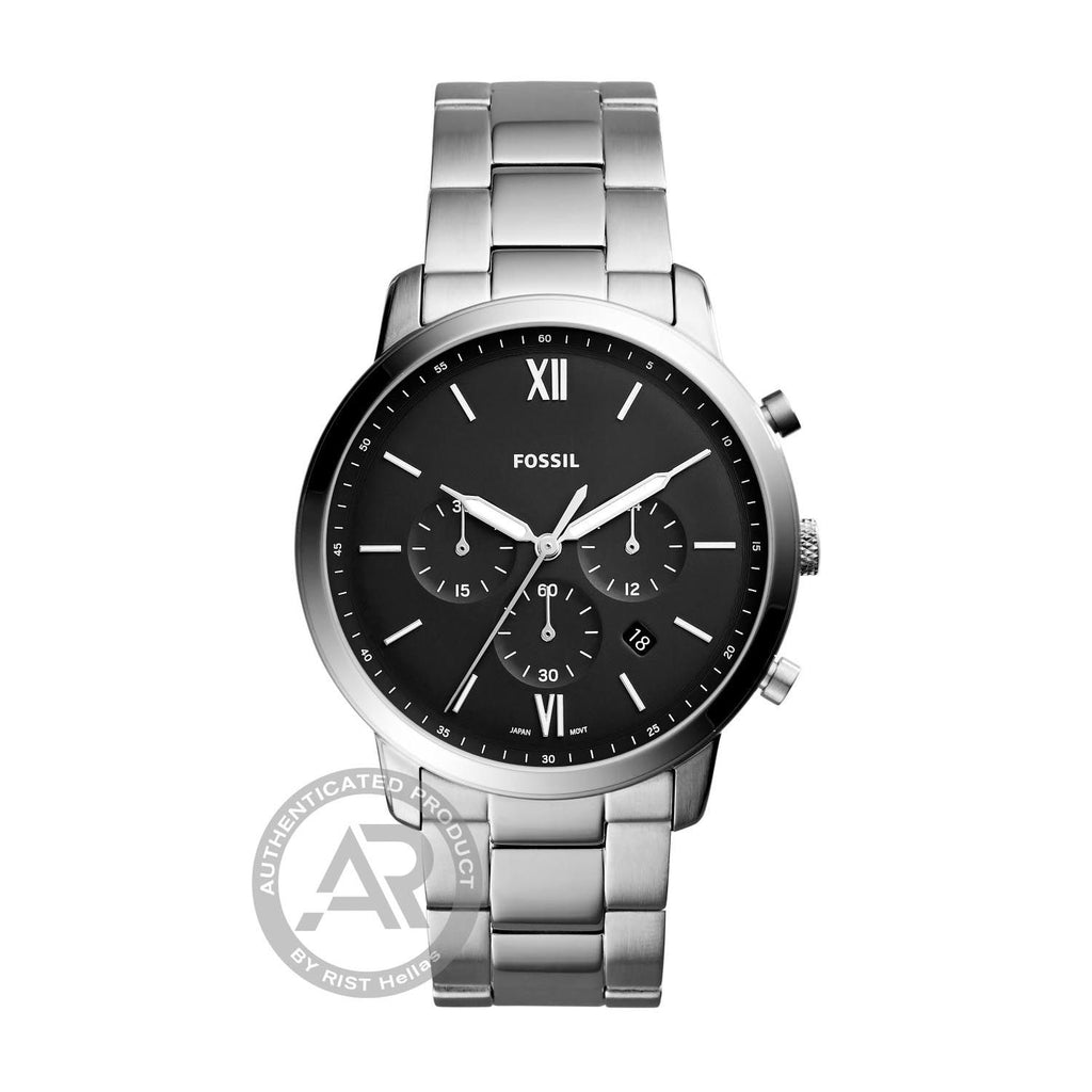 FOSSIL Neutra Chrono Silver Stainless Steel Bracelet FS5384
