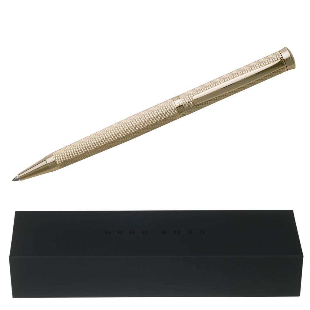 HUGO BOSS Ballpoint Pen Sophisticated Gold Diamond HSY7994E