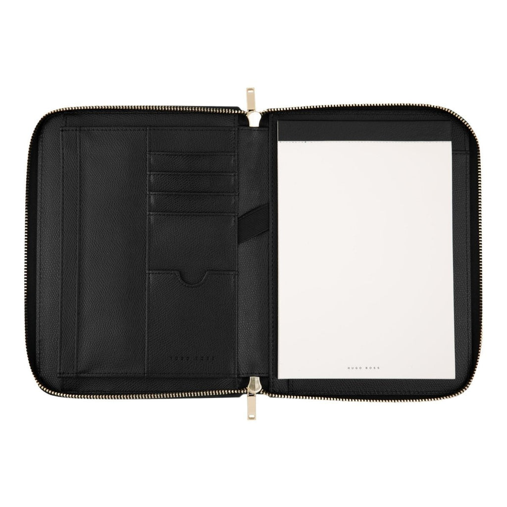 HUGO BOSS FOLDER A5 Vivid Black HTM006A