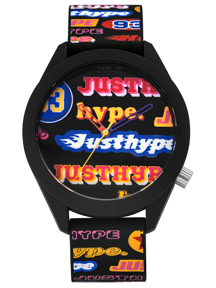 HYPE Multicolor Rubber Strap HYU024B