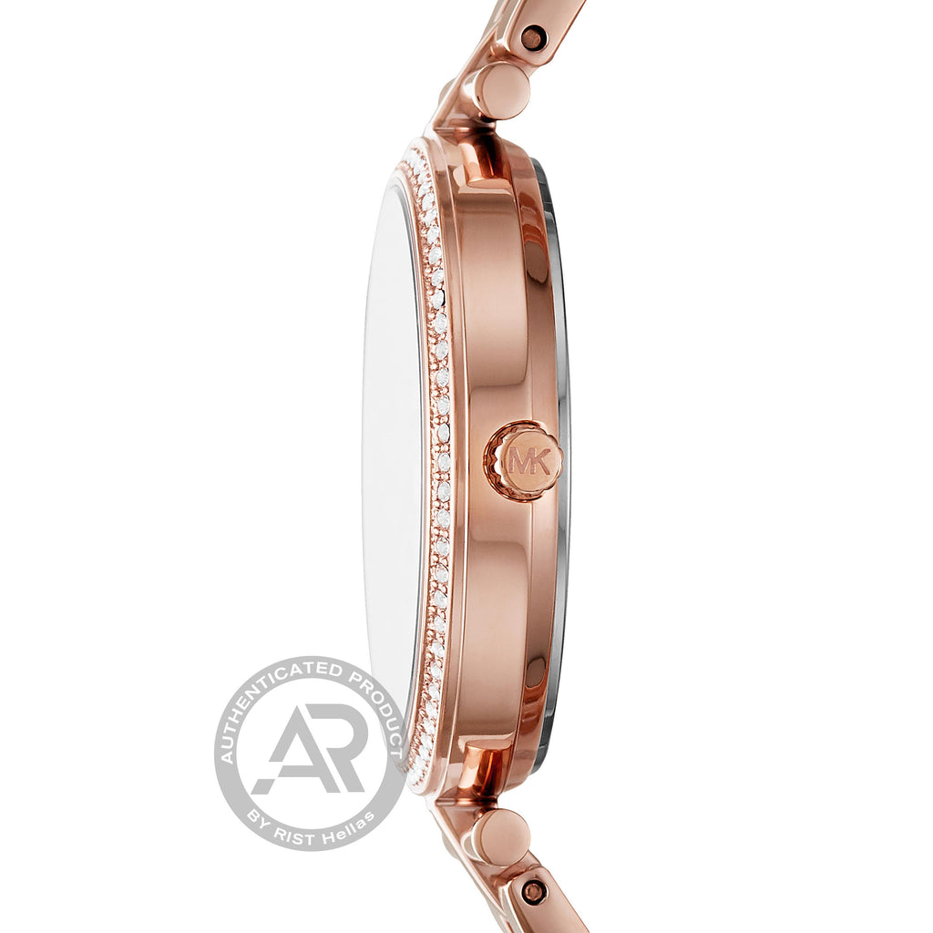 Michael Kors Maci Rose Gold Stainless Steel Bracelet MK4451