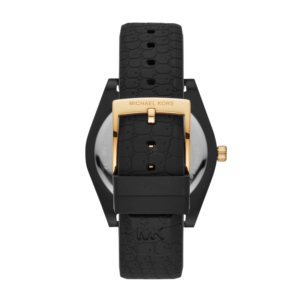 Michael Kors Channing Black Rubber Strap MK6703