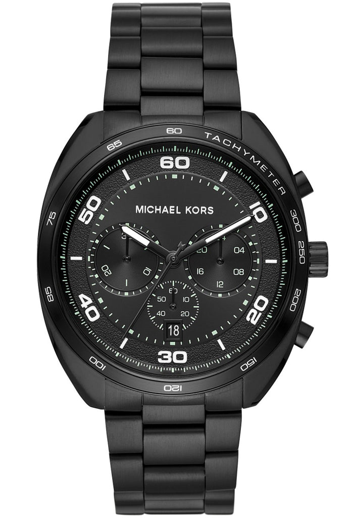Michael Kors Dane Chronograph Black Stainless Steel Bracelet MK8615
