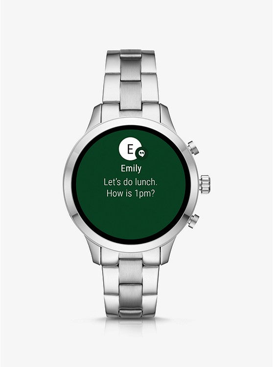 Michael Kors Access Runway Smartwatch Stainless Steel Bracelet MKT5044
