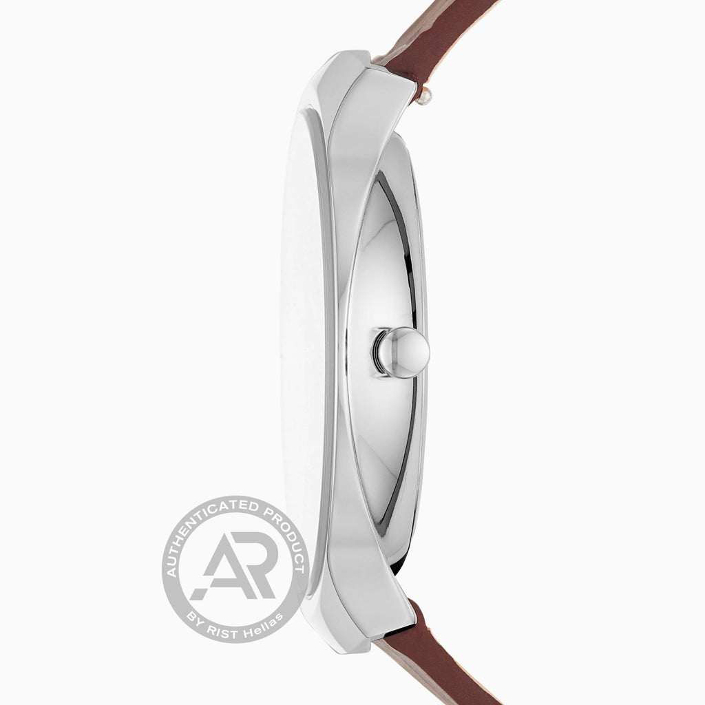 Skagen Grenen Brown Leather Strap SKW6536