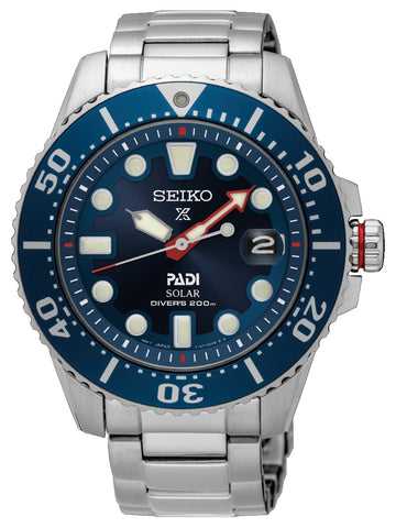 SEIKO Prospex Speedtimer 'Go Large' Solar Silver Stainless Steel Bracelet SSC915P1
