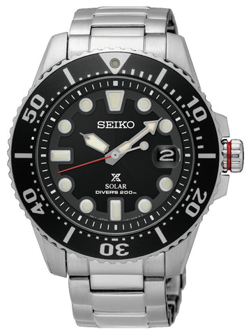 SEIKO Prospex Speedtimer 'Go Large' Solar Silver Stainless Steel Bracelet SSC915P1