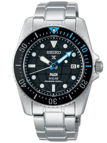 SEIKO Prospex Speedtimer 'Go Large' Solar Silver Stainless Steel Bracelet SSC915P1