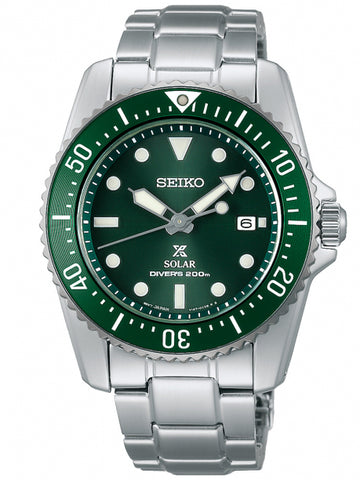 SEIKO Prospex Speedtimer 'Go Large' Solar Silver Stainless Steel Bracelet SSC915P1