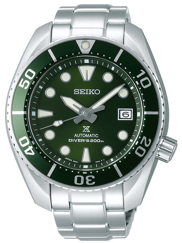 SEIKO Prospex Speedtimer 'Go Large' Solar Silver Stainless Steel Bracelet SSC915P1