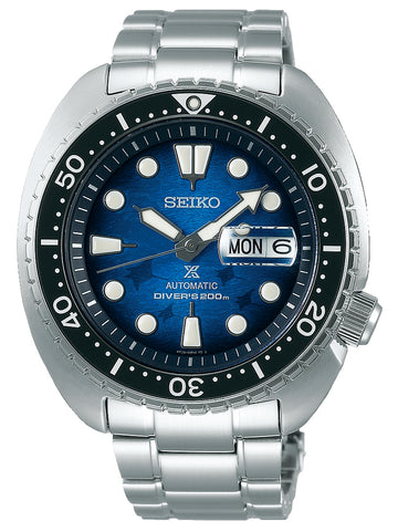 SEIKO Prospex 'Tortoise' Land Edition Automatic Black Leather Strap SRPG17K1