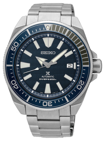 SEIKO Prospex Save the Ocean 'King Samurai' Automatic Silver Stainless Steel Bracelet SRPE33K1