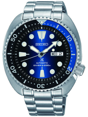 SEIKO Prospex 'Tortoise' Land Edition Automatic Black Leather Strap SRPG17K1