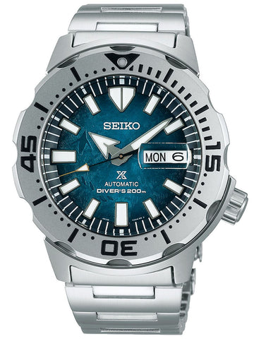 SEIKO Prospex Speedtimer 'Go Large' Solar Silver Stainless Steel Bracelet SSC915P1