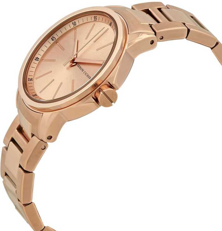 ARMANI EXCHANGE Lady Banks Rose Gold Stainless Steel Bracelet AX4347