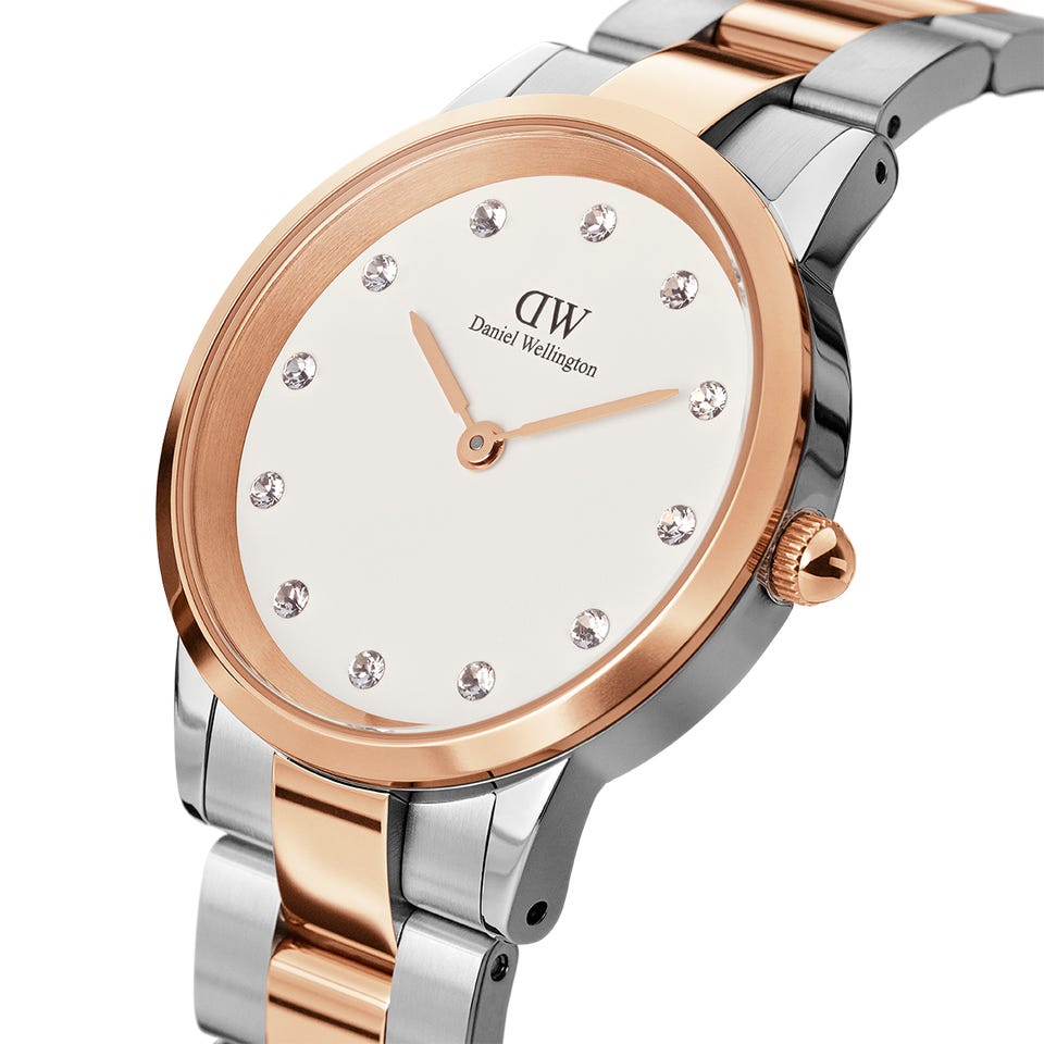DANIEL WELLINGTON ICONIC LINK LUMINE Two Tone Stainless Steel Bracelet DW00100358
