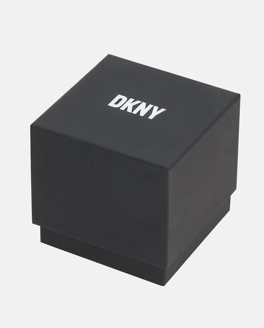 DKNY Black Leather Strap NY1414