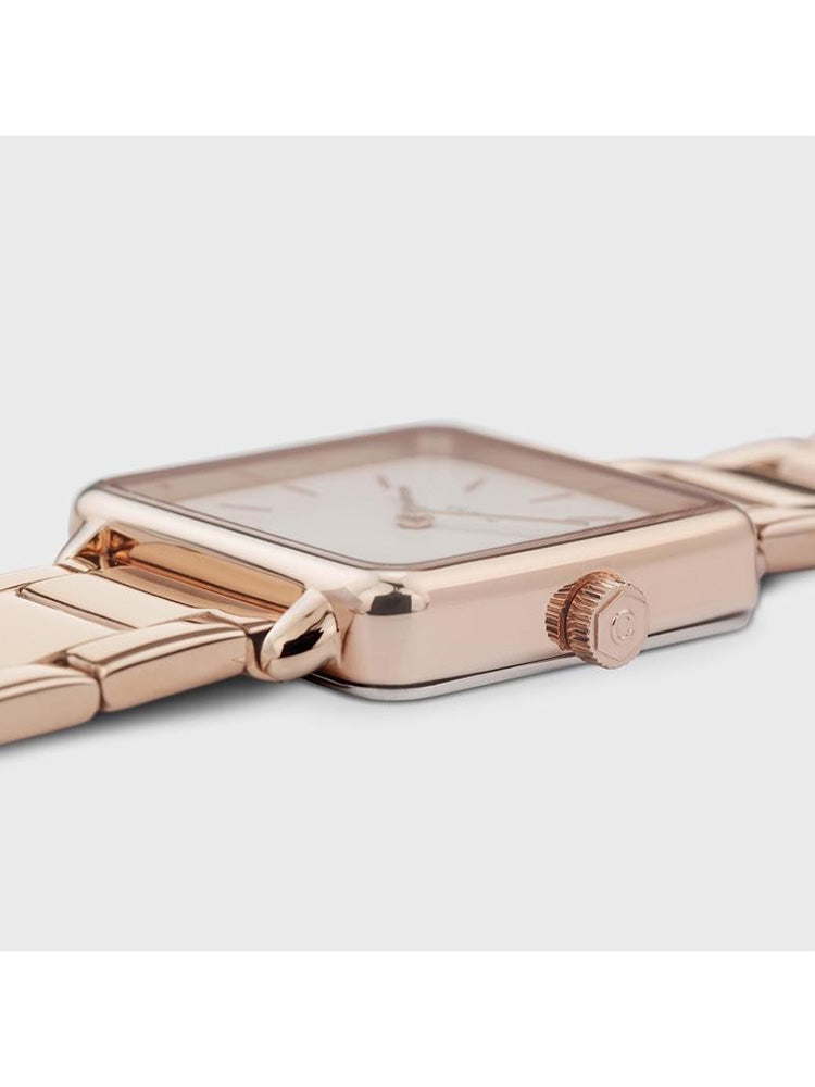 CLUSE LA TETRAGONE Three Link Rose Gold/White Pearl CL60027S