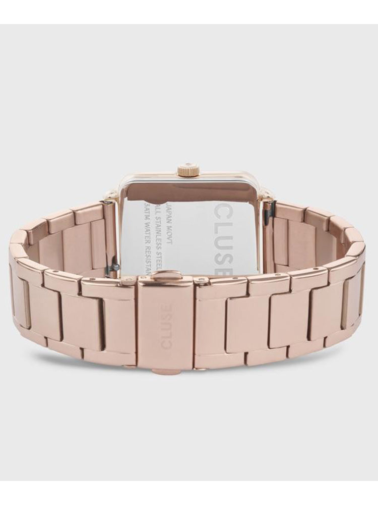 CLUSE LA TETRAGONE Three Link Rose Gold/White Pearl CL60027S