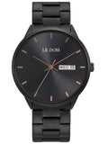 LE DOM MAXIM Black Stainless Steel Bracelet LD.1435-5