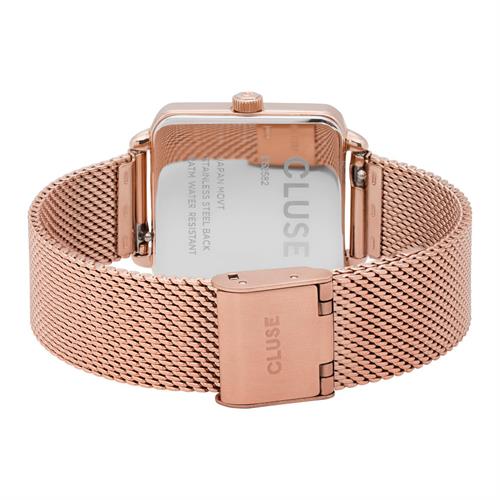 CLUSE LA TETRAGONE ROSE GOLD MESH / WHITE CW0101207001