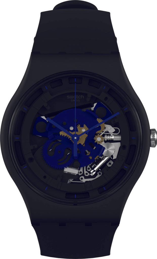 SWATCH BIOCERAMIC TIME TO BLUE BIG SO32B109